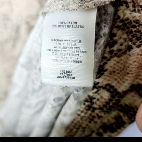 FREE PRESS Reptile Butterfly Sleeve Dress - Picture 5 of 6